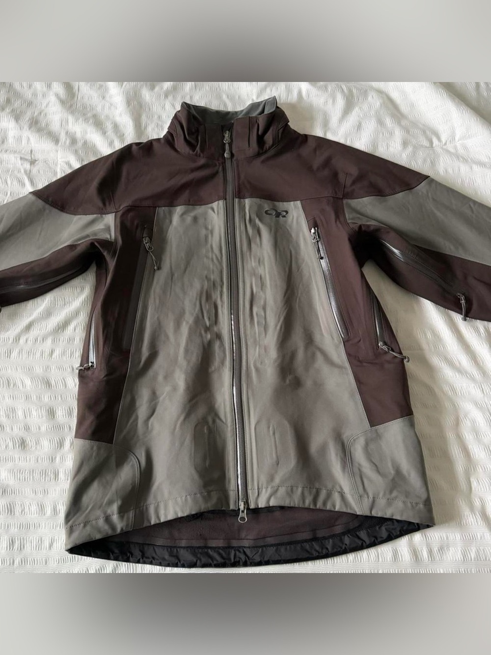 Outdoor Research Two-Tone Gray/Brown Softshell Jacket